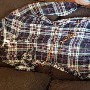 Flannel dress